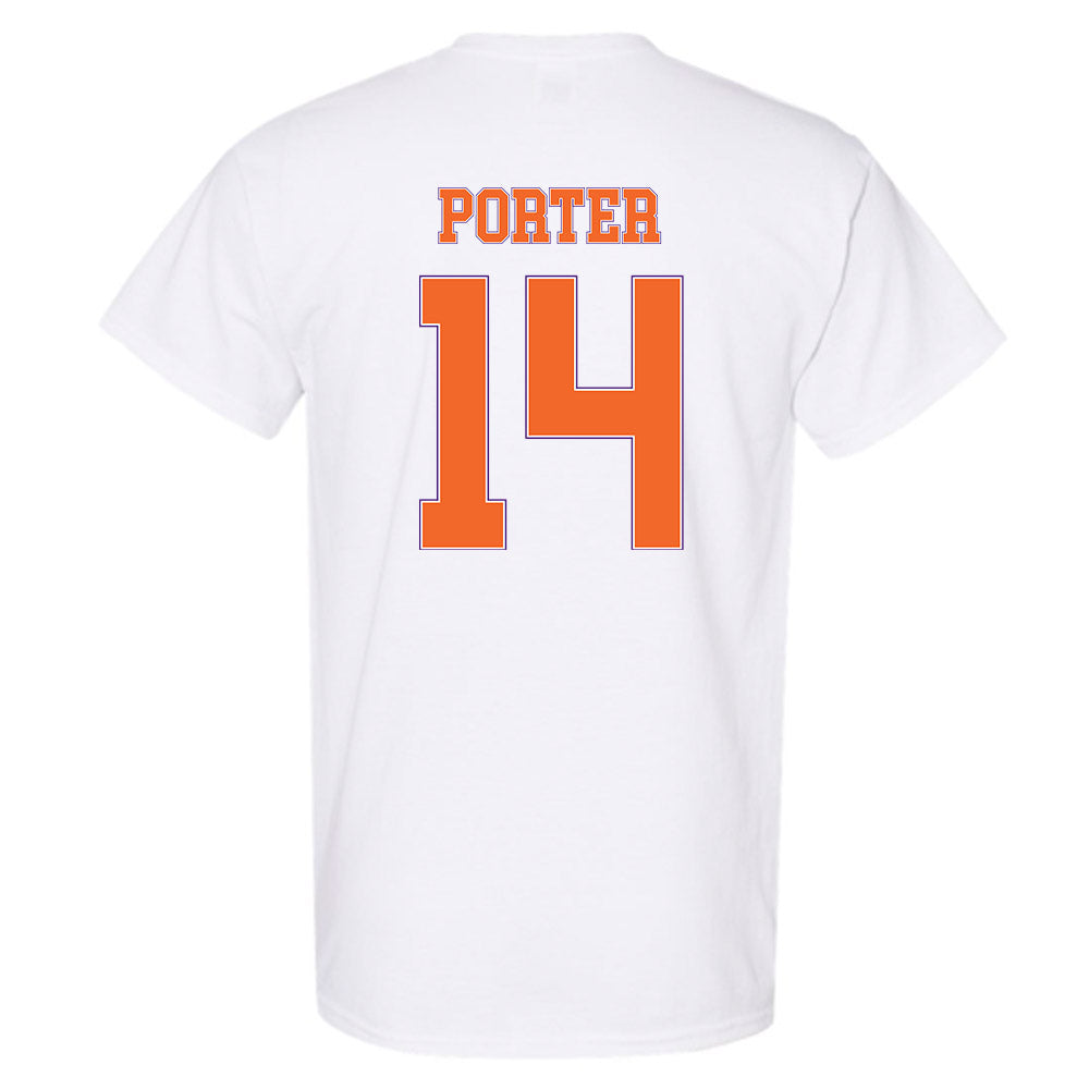 Clemson - NCAA Women's Basketball : Addie Porter - Sports Shersey T-Shirt-1