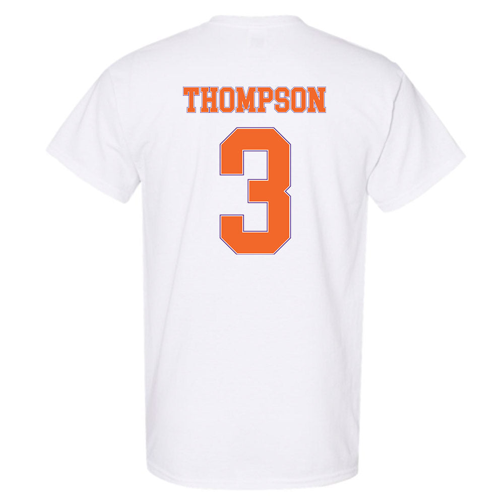 Clemson - NCAA Men's Basketball : Chase Thompson - Sports Shersey T-Shirt-1