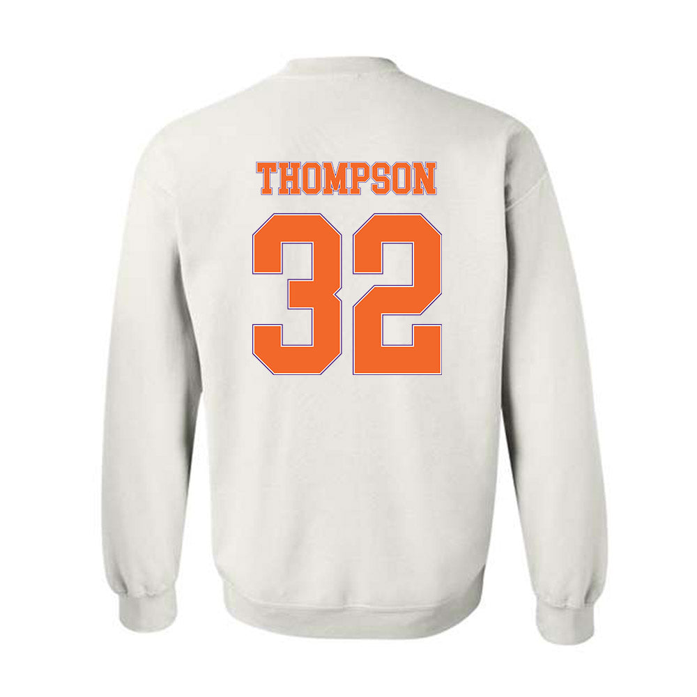 Clemson - NCAA Women's Basketball : Raven Thompson - Sports Shersey Crewneck Sweatshirt-1