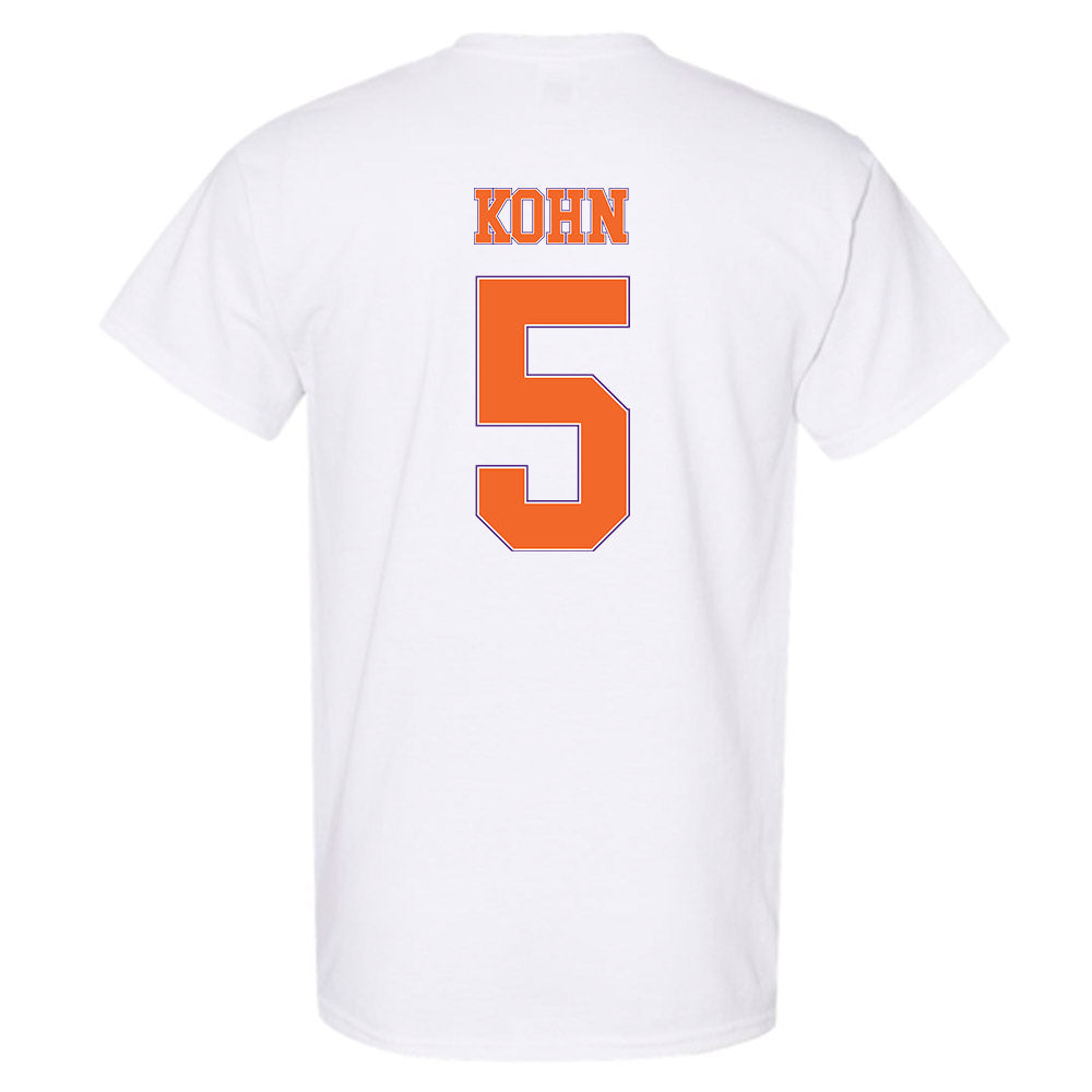 Clemson - NCAA Women's Basketball : Hannah Kohn - Sports Shersey T-Shirt