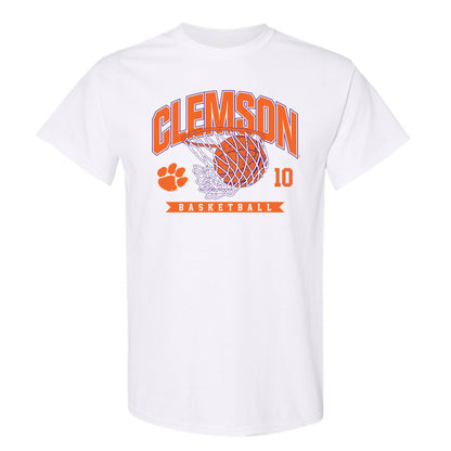 Clemson - NCAA Men's Basketball : Jake Wahlin - Sports Shersey T-Shirt-0
