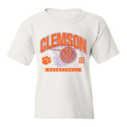 Clemson - NCAA Women's Basketball : Hadley Periman - Sports Shersey Youth T-Shirt-0