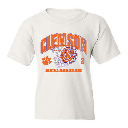 Clemson - NCAA Women's Basketball : Jakerra Butler - Sports Shersey Youth T-Shirt-0