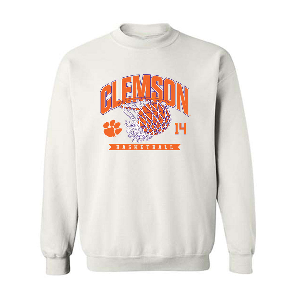 Clemson - NCAA Women's Basketball : Rachael Rose - Sports Shersey Crewneck Sweatshirt-0
