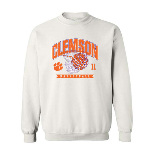 Clemson - NCAA Women's Basketball : Rusne Augustinaite - Sports Shersey Crewneck Sweatshirt-0