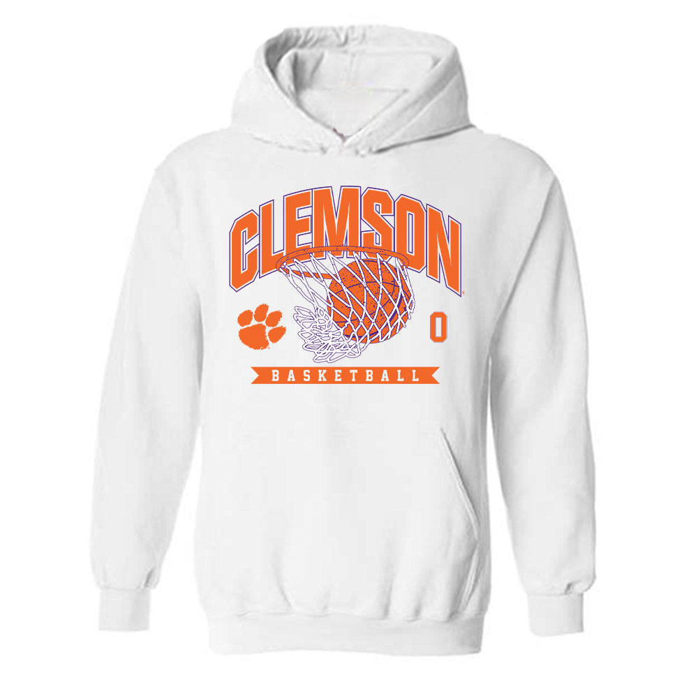 Clemson - NCAA Women's Basketball : Holland Harris - Sports Shersey Hooded Sweatshirt-0