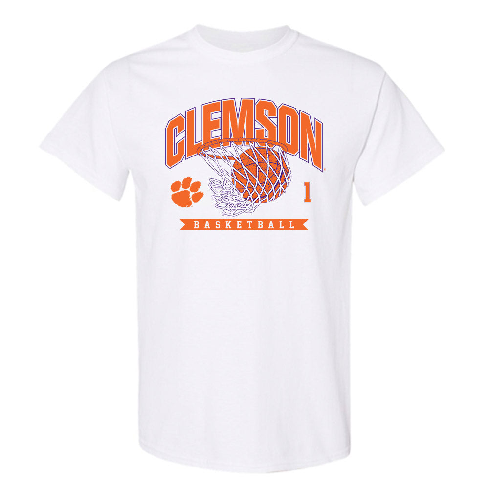 Clemson - NCAA Women's Basketball : Amaia Jackson - Sports Shersey T-Shirt-0