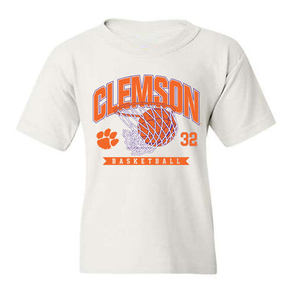 Clemson - NCAA Women's Basketball : Raven Thompson - Sports Shersey Youth T-Shirt-0