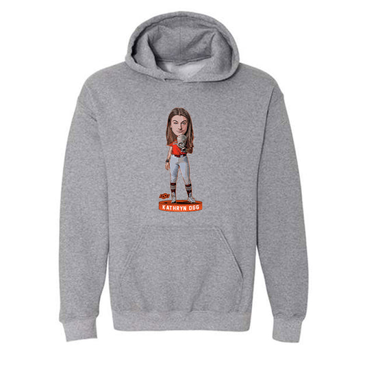 Oklahoma State - NCAA Softball : Kathryn Ogg - Hooded Sweatshirt Individual Caricature