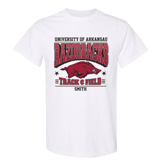 Arkansas - NCAA Men's Track & Field : Jaden Smith - Sports Shersey T-Shirt