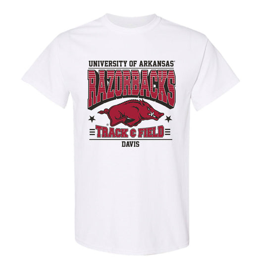 Arkansas - NCAA Women's Track & Field : Kayla Davis - Sports Shersey T-Shirt-0