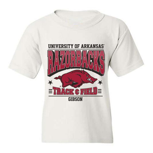 Arkansas - NCAA Women's Track & Field : Jayda Gibson - Sports Shersey Youth T-Shirt-0
