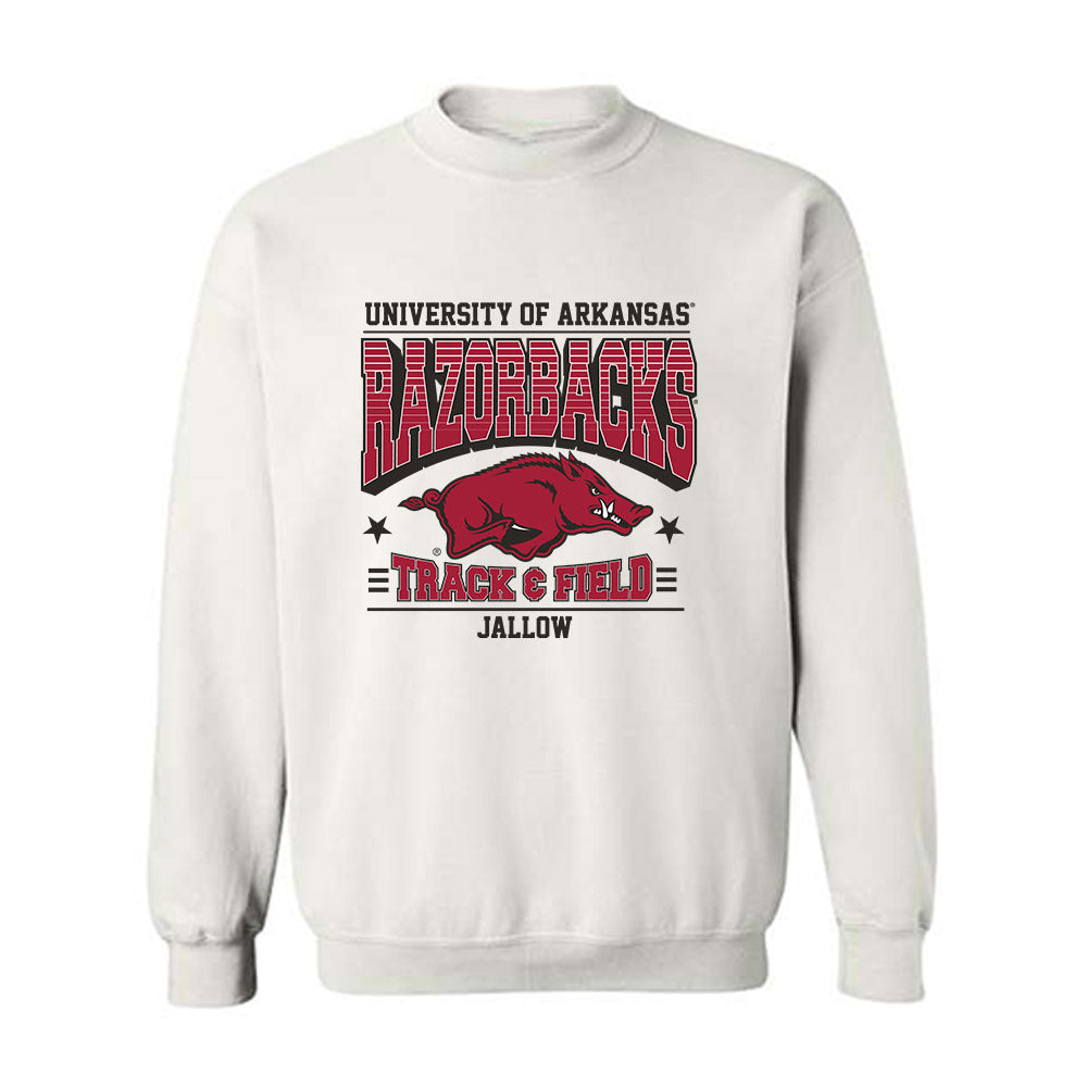 Arkansas - NCAA Women's Track & Field : Sanu Jallow - Sports Shersey Crewneck Sweatshirt