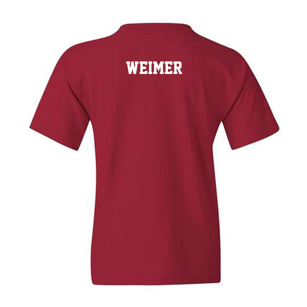 Arkansas - NCAA Women's Track & Field : Bradley Weimer - Sports Shersey Youth T-Shirt