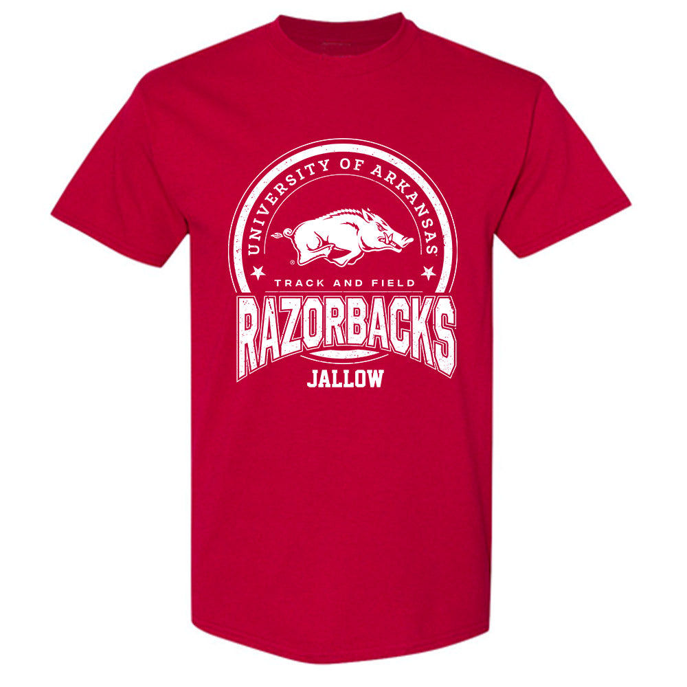 Arkansas - NCAA Women's Track & Field : Sanu Jallow - Sports Shersey T-Shirt