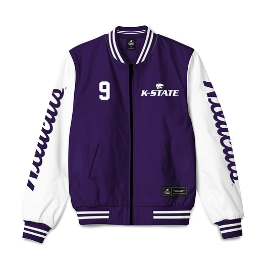 Kansas State - NCAA Football : Donovan McIntosh - Bomber Jacket