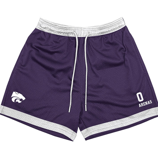 Kansas State - NCAA Women's Basketball : Izela Arenas - Shorts-0