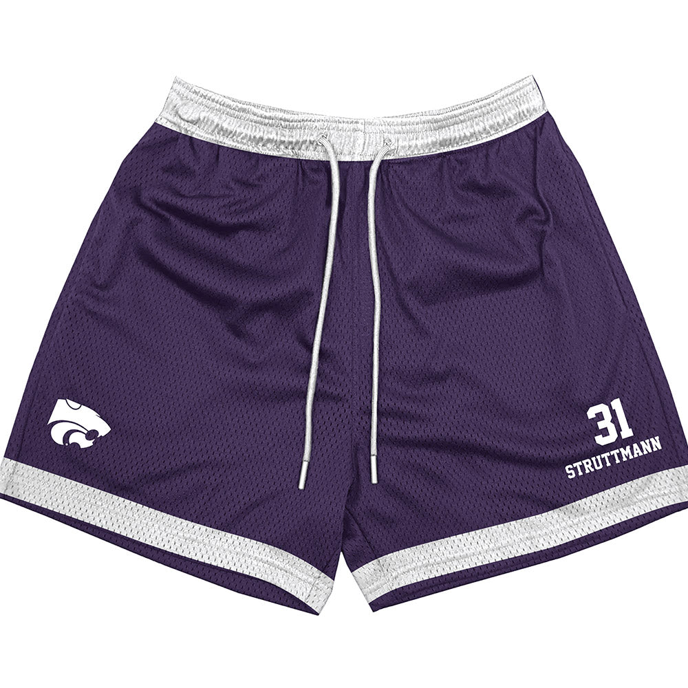 Kansas State - NCAA Women's Soccer : Morgan Struttmann - Fashion Shorts