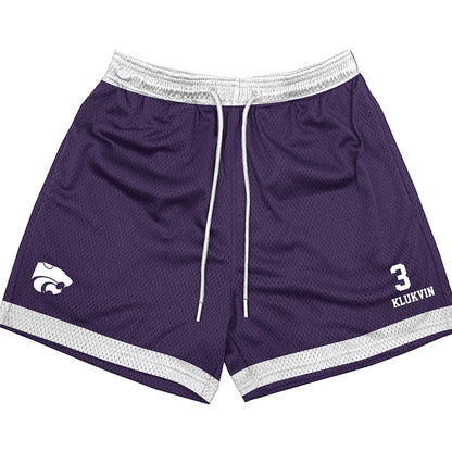 Kansas State - NCAA Women's Volleyball : Alex Klukvin - Shorts-0