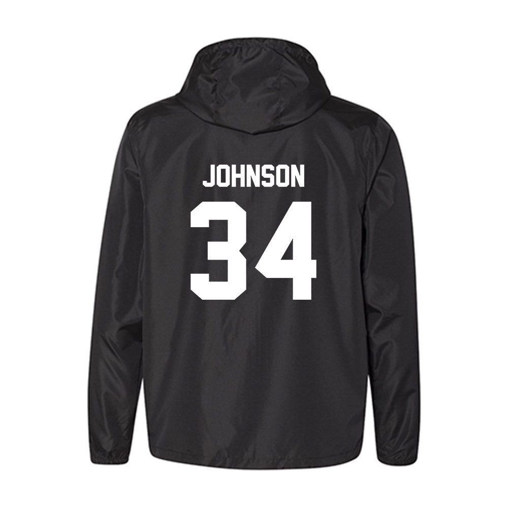 Kansas State - NCAA Men's Basketball : Nate Johnson - Windbreaker-1