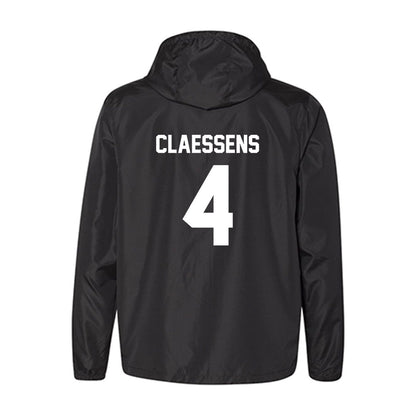 Kansas State - NCAA Women's Basketball : Nastja Claessens - Windbreaker-1