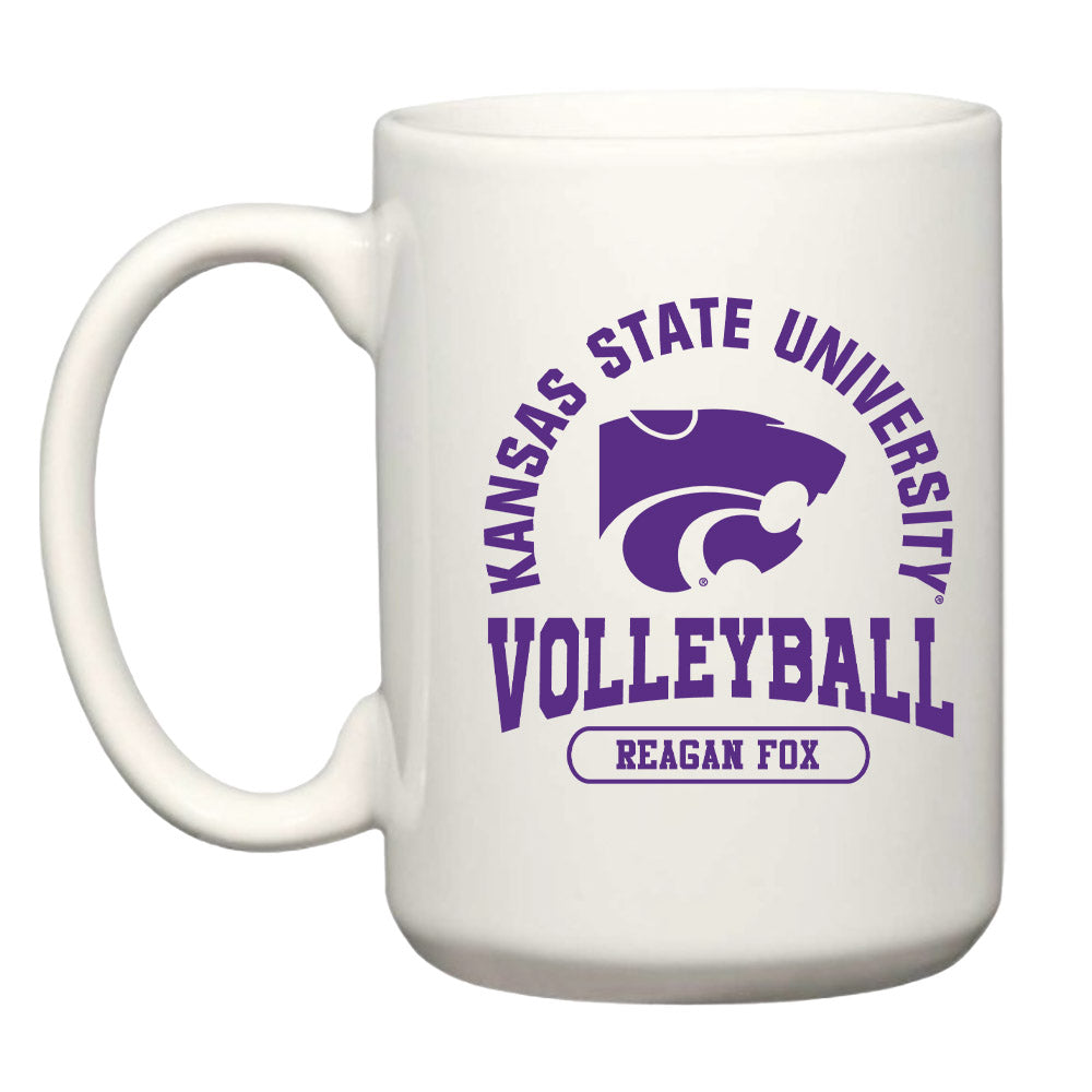 Kansas State - NCAA Women's Volleyball : Reagan Fox - Coffee Mug-0