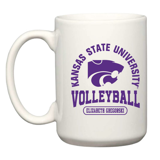 Kansas State - NCAA Women's Volleyball : Elizabeth Gregorski - Mug