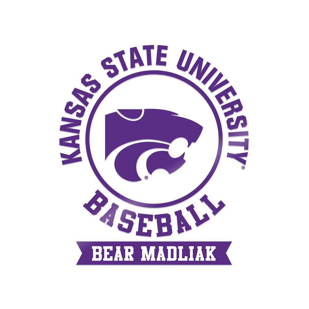 Kansas State - NCAA Baseball : Bear Madliak - Sticker-0