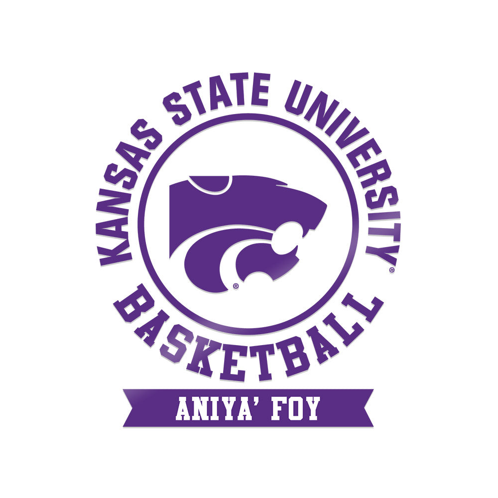 Kansas State - NCAA Women's Basketball : Aniya' Foy - Sticker-0
