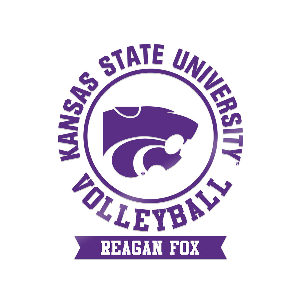 Kansas State - NCAA Women's Volleyball : Reagan Fox - Sticker-0