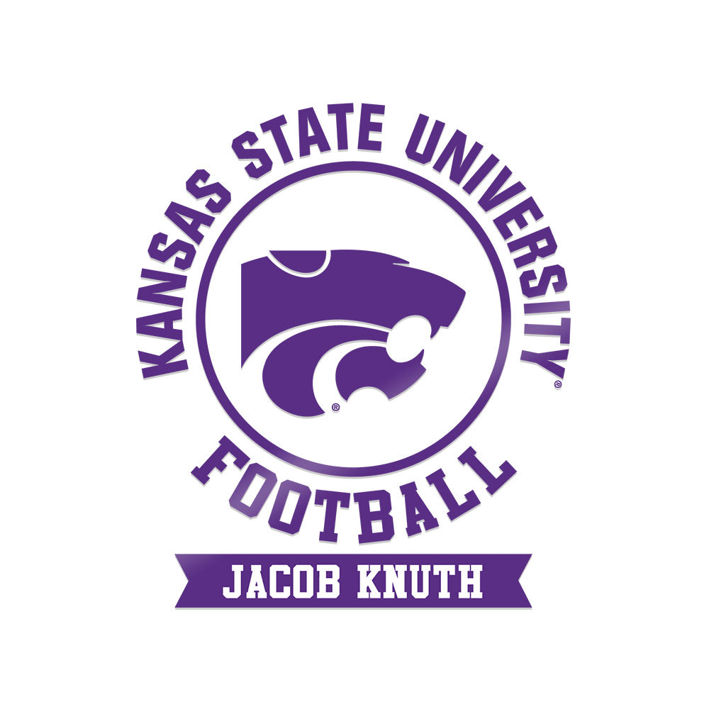 Kansas State - NCAA Football : Jacob Knuth - Sticker-0