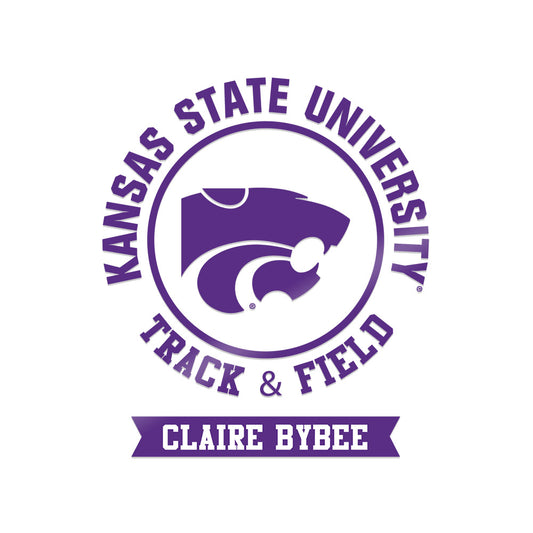 Kansas State - NCAA Women's Track & Field : Claire Bybee - Sticker-0