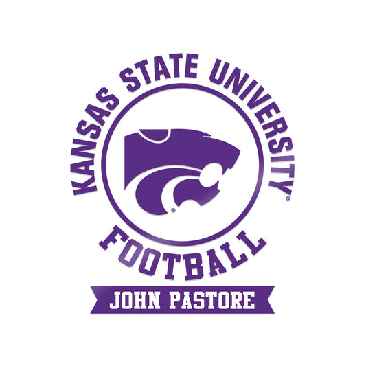 Kansas State - NCAA Football : John Pastore - Sticker-0