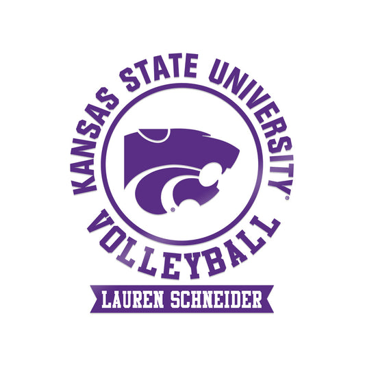 Kansas State - NCAA Women's Volleyball : Lauren Schneider - Sticker-0