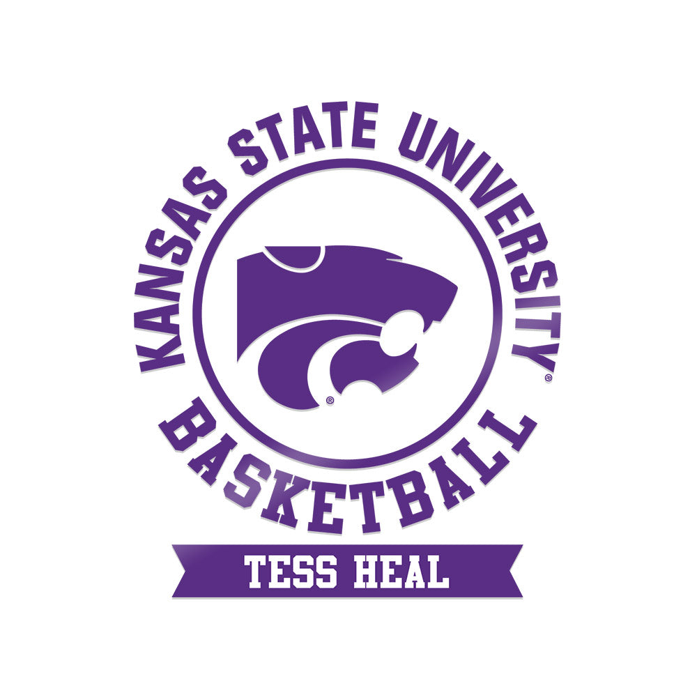 Kansas State - NCAA Women's Basketball : Tess Heal - Sticker-0