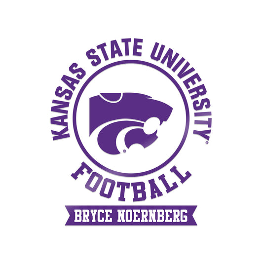 Kansas State - NCAA Football : Bryce Noernberg - Sticker-0