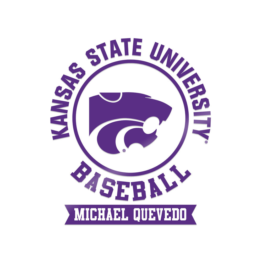 Kansas State - NCAA Baseball : Michael Quevedo - Sticker-0