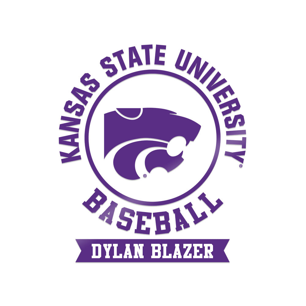 Kansas State - NCAA Baseball : Dylan Blazer - Sticker-0