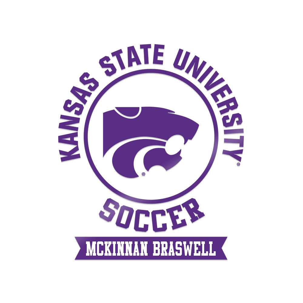Kansas State - NCAA Women's Soccer : McKinnan Braswell - Sticker-0