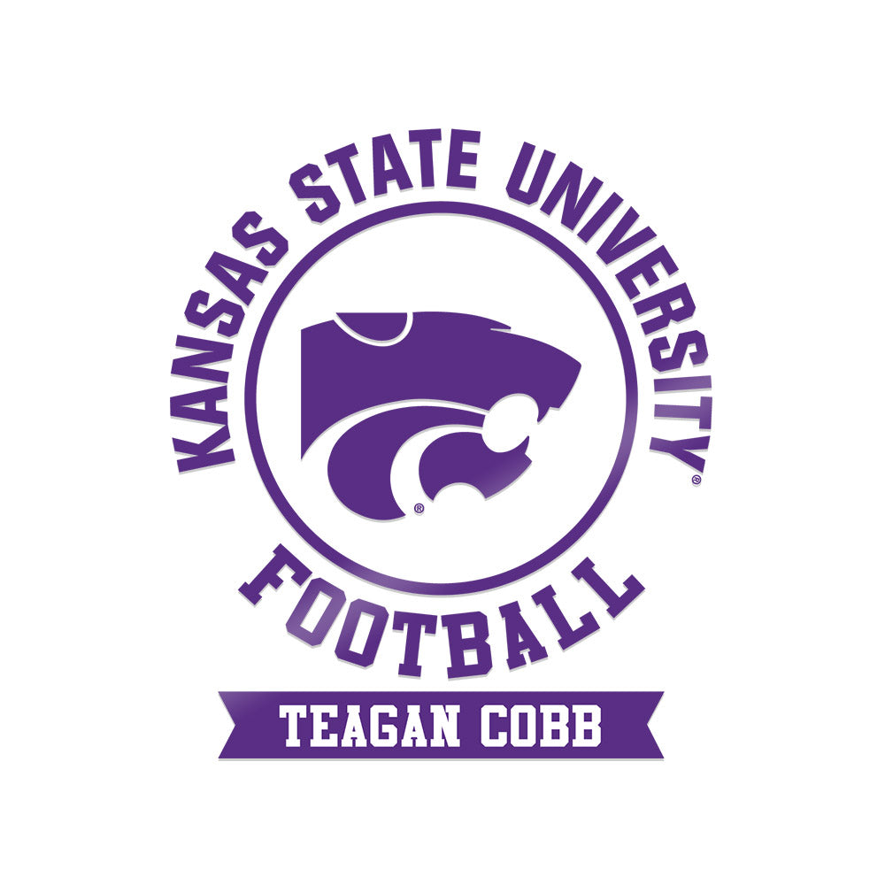 Kansas State - NCAA Football : Teagan Cobb - Sticker-0