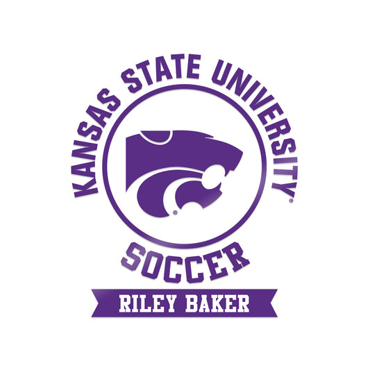 Kansas State - NCAA Women's Soccer : Riley Baker - Sticker-0