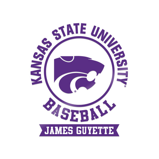 Kansas State - NCAA Baseball : James Guyette - Sticker-0