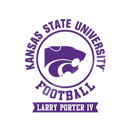 Kansas State - NCAA Football : Larry Porter IV - Sticker-0