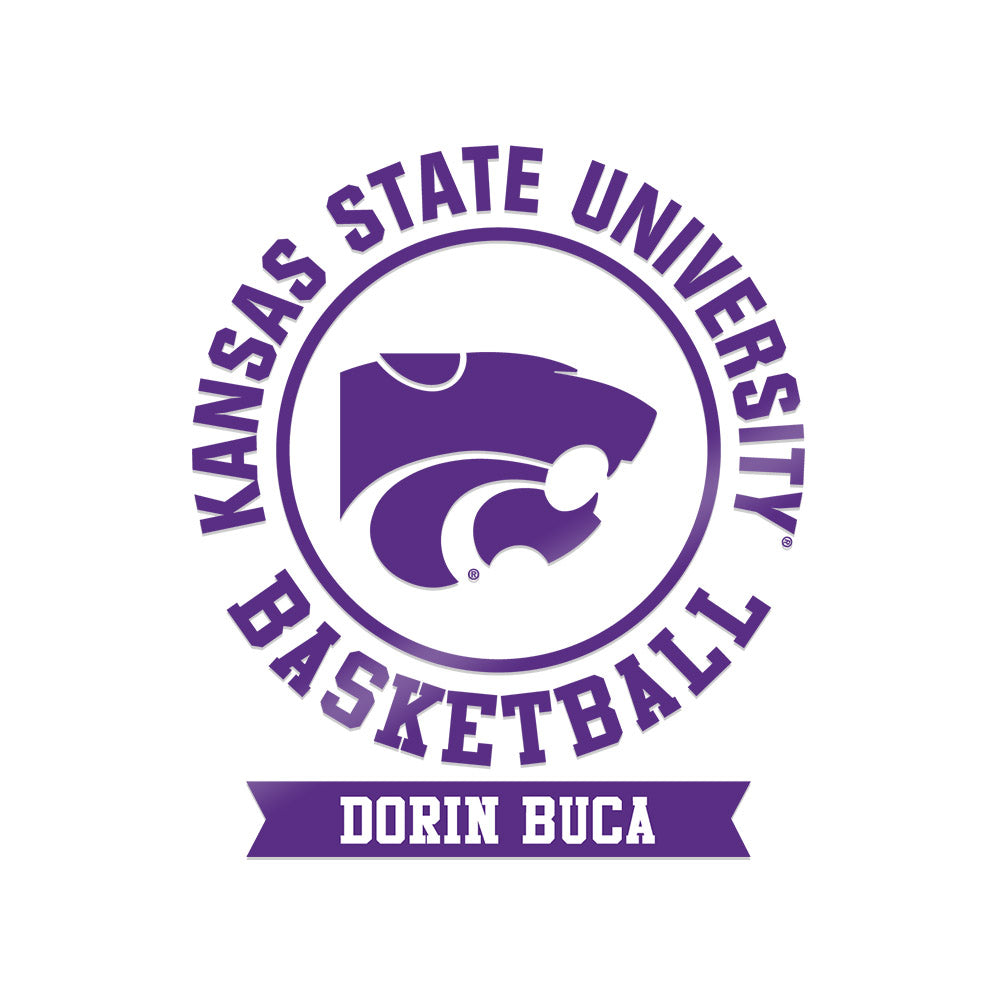 Kansas State - NCAA Men's Basketball : Dorin Buca - Sticker-0