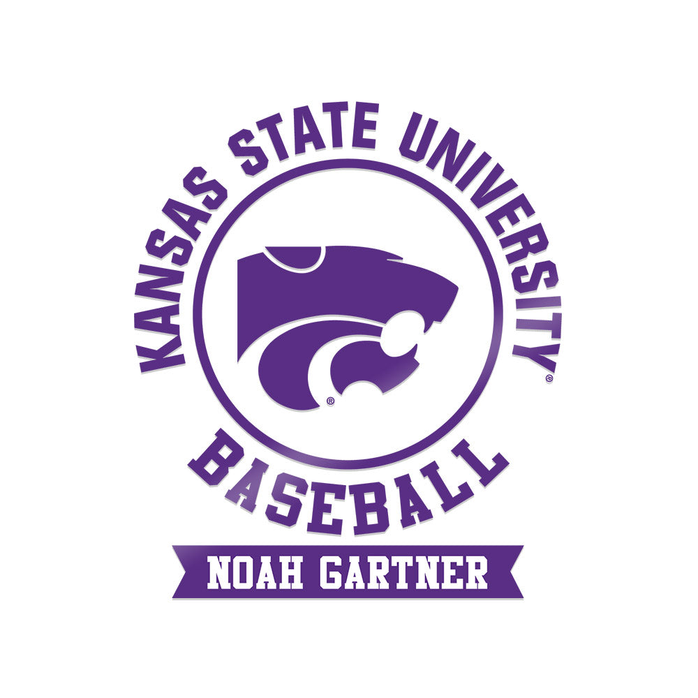 Kansas State - NCAA Baseball : Noah Gartner - Sticker-0