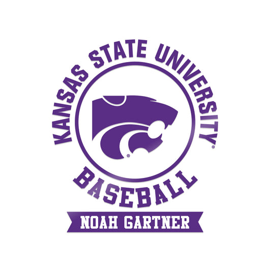 Kansas State - NCAA Baseball : Noah Gartner - Sticker-0