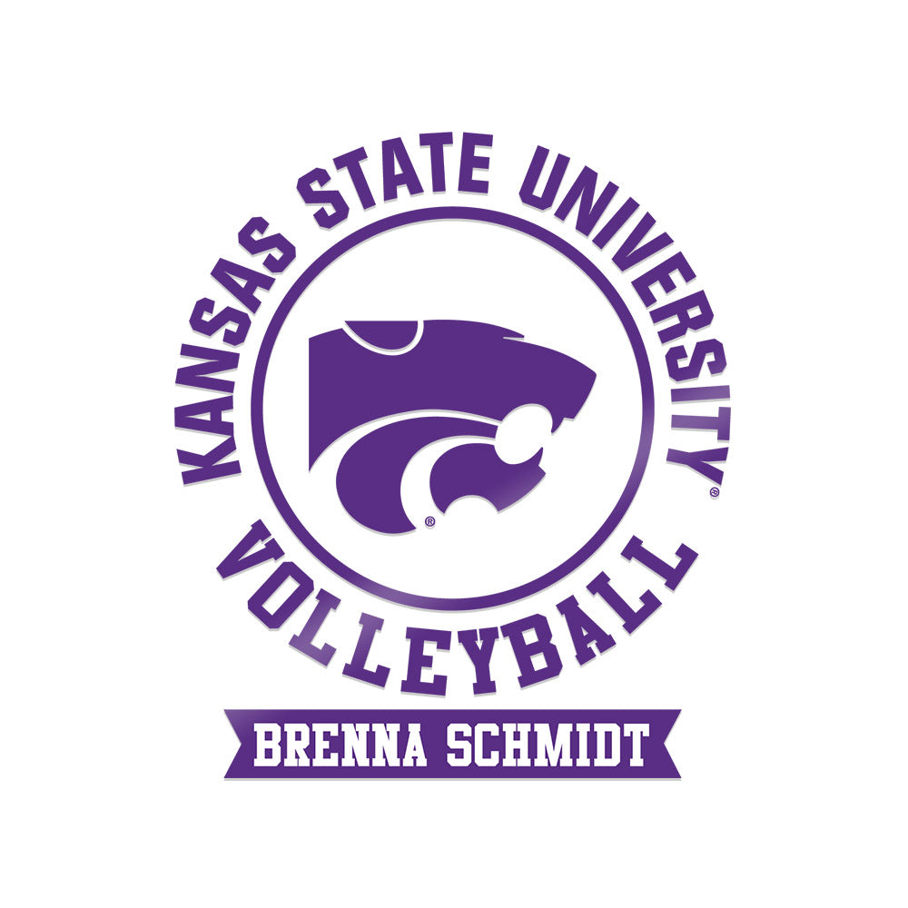 Kansas State - NCAA Women's Volleyball : Brenna Schmidt - Sticker-0