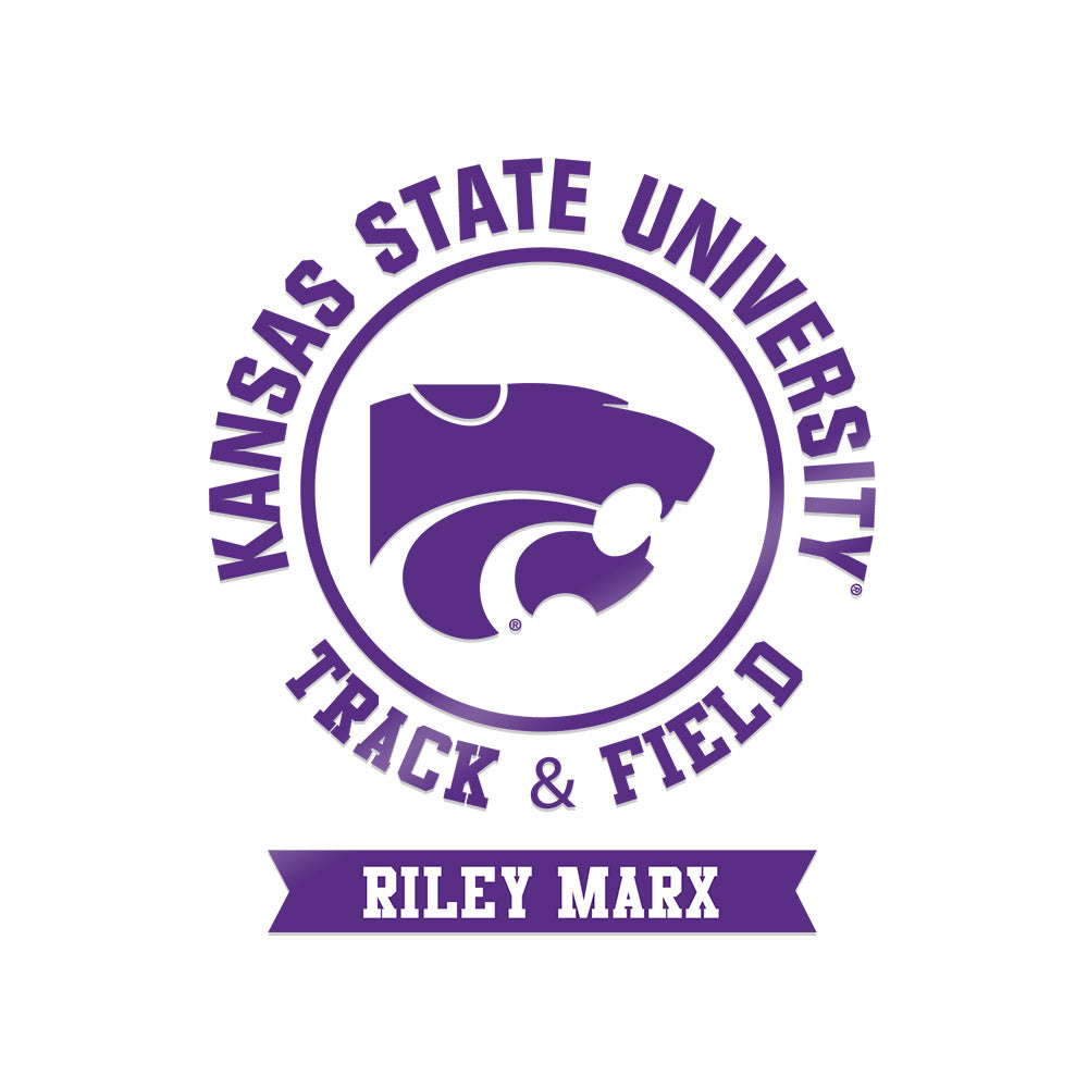 Kansas State - NCAA Men's Track & Field : Riley Marx - Sticker-0
