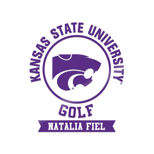 Kansas State - NCAA Women's Golf : Natalia Fiel - Sticker-0