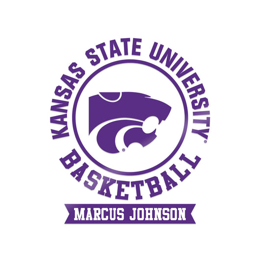 Kansas State - NCAA Men's Basketball : Marcus Johnson - Sticker-0